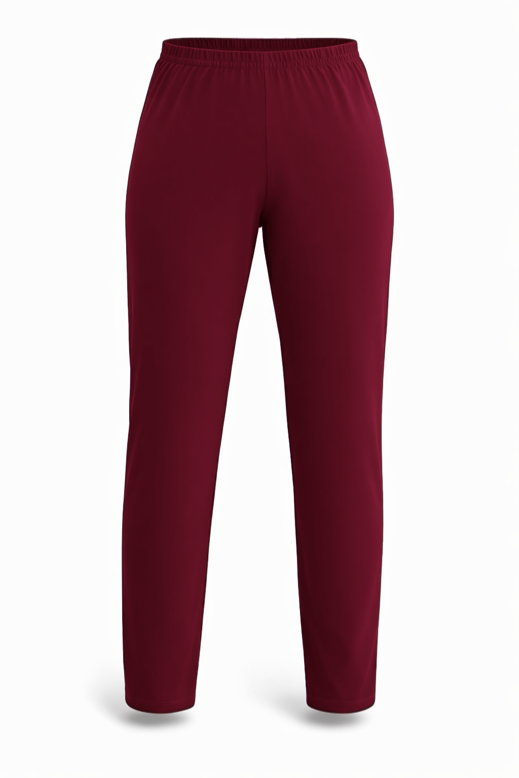 Soft Knit Straight Leg Pant - Port