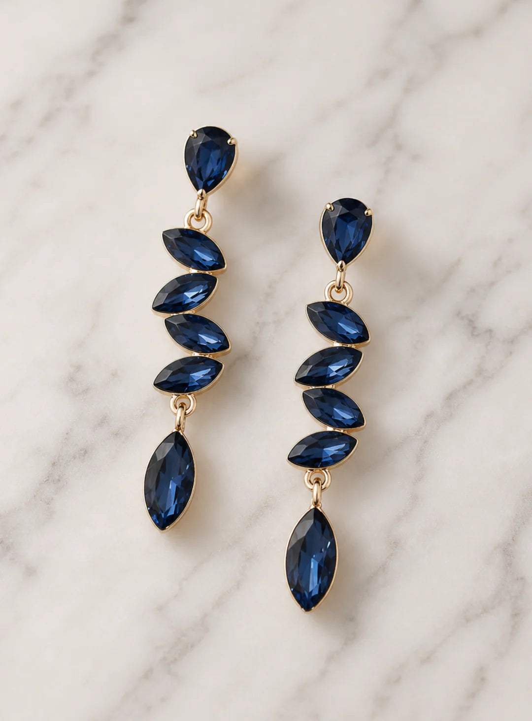 Isola Earrings -Blue