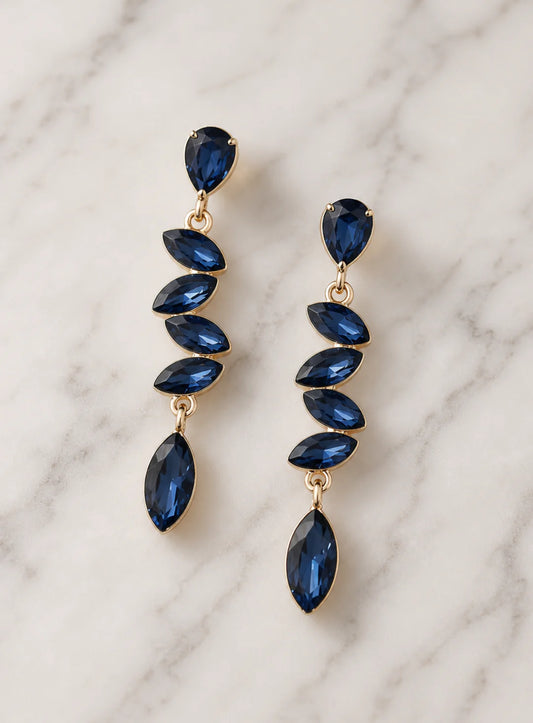Isola Earrings -Blue