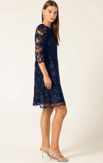 Sacha Drake Layla Shift Dress - Navy