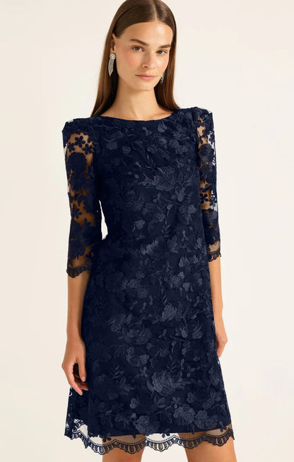 Sacha Drake Layla Shift Dress - Navy