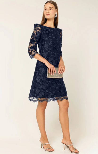 Sacha Drake Layla Shift Dress - Navy