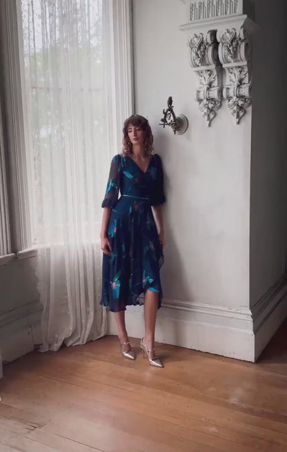 Sacha Drake Pendulum Wrap Dress