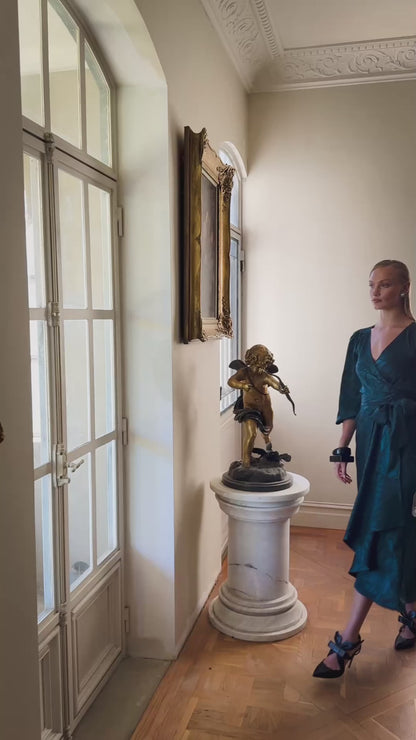 Sacha Drake Michaella Wrap Dress - Teal COMING SOON