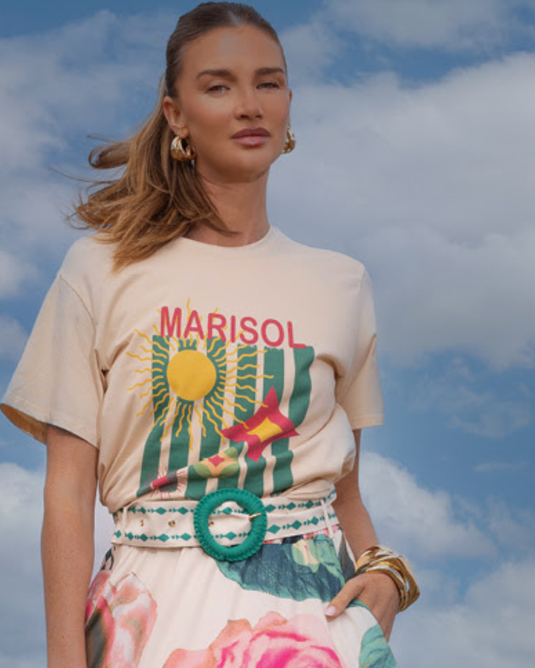 Marisol Tee - Cream