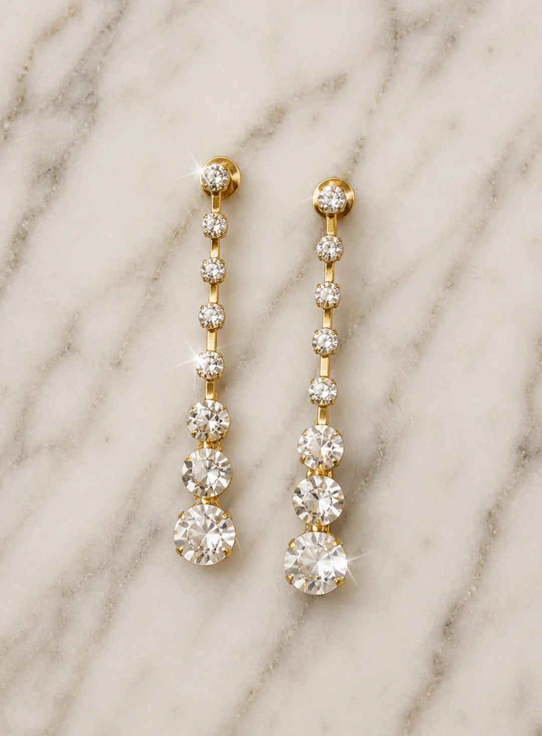 Seraphine Earrings - Gold