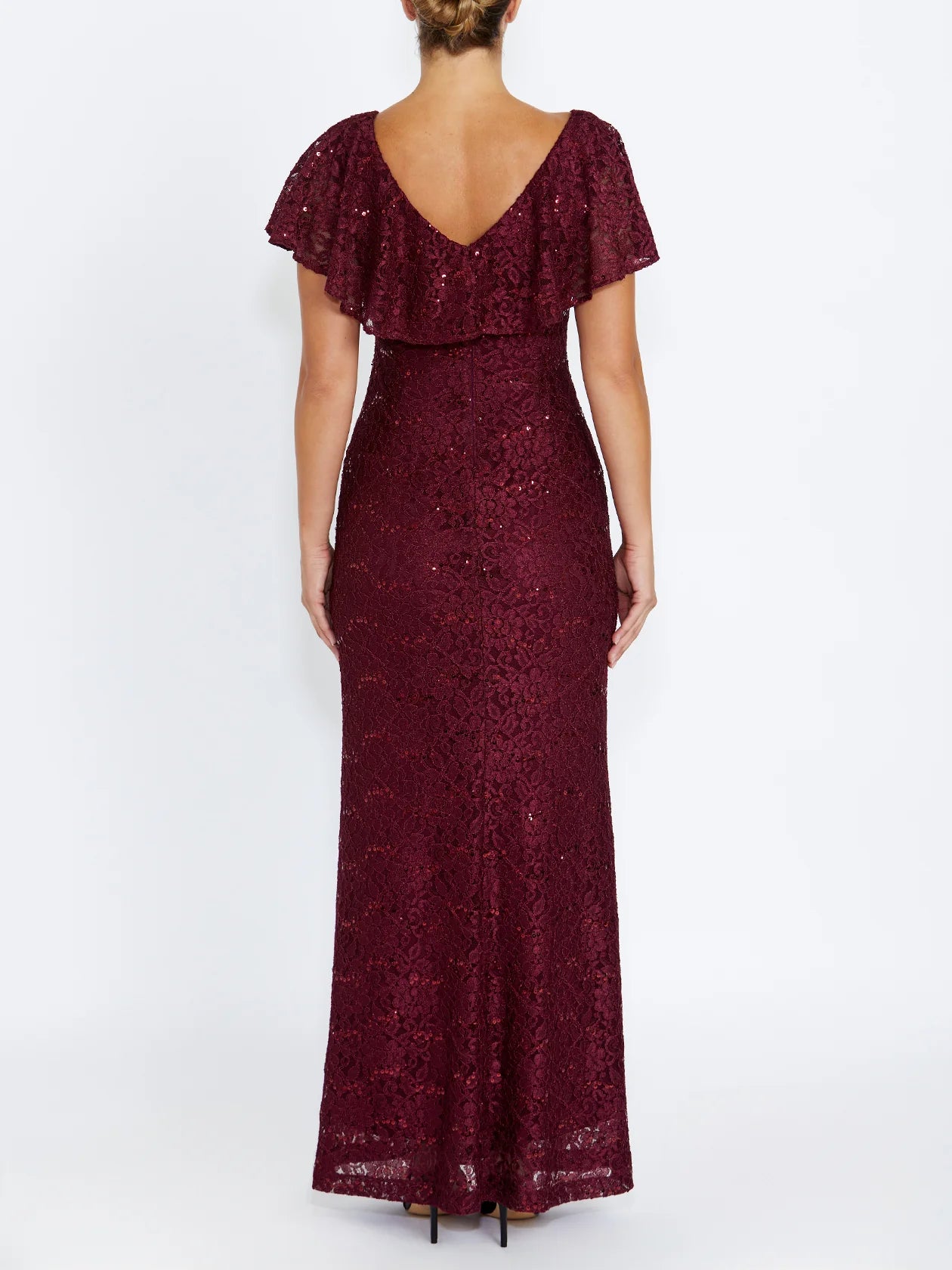 Anthea Crawford Trudy Gown - Malbec