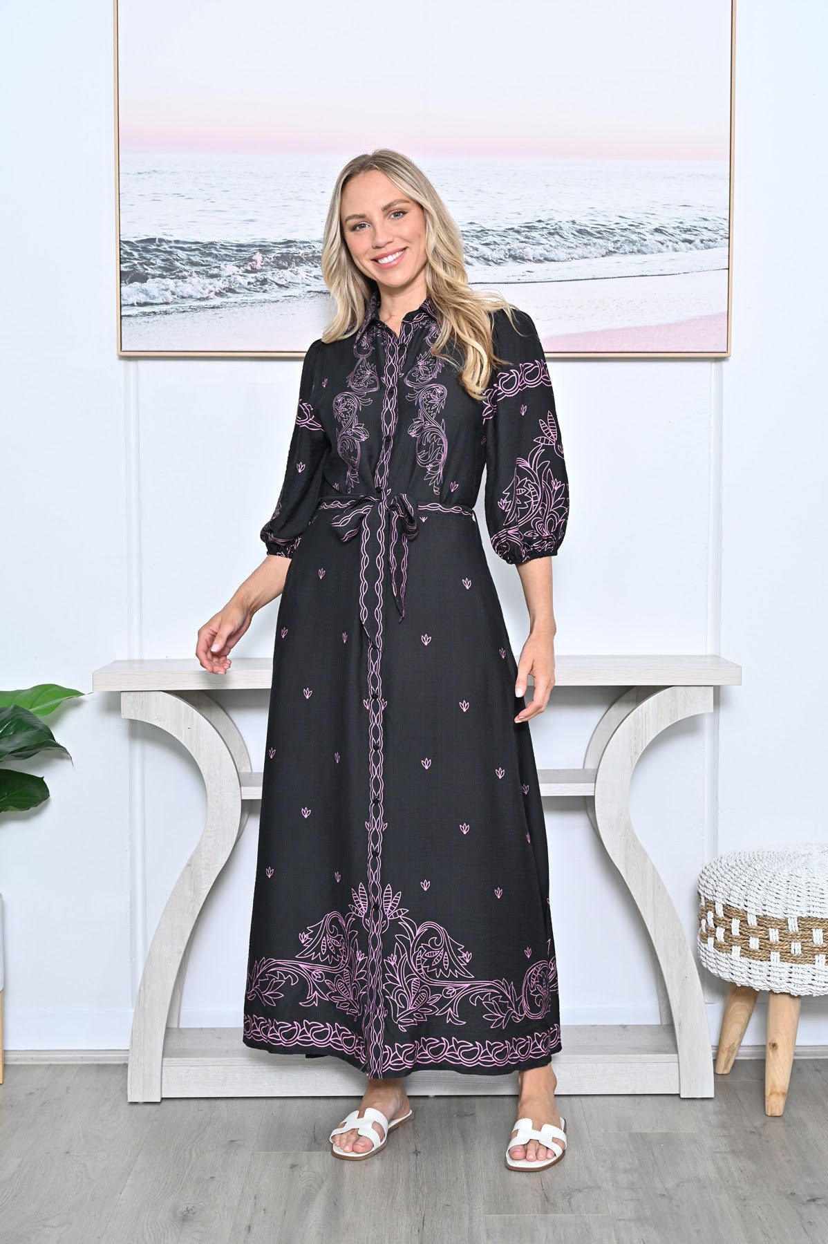 Marissa Midi Shirt Dress