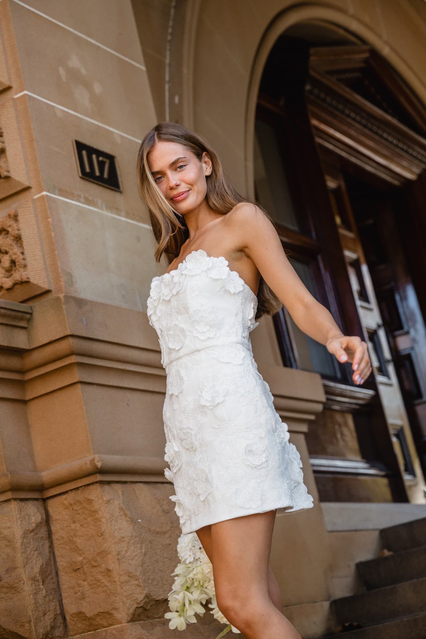 Elliatt Lorina Gown - White