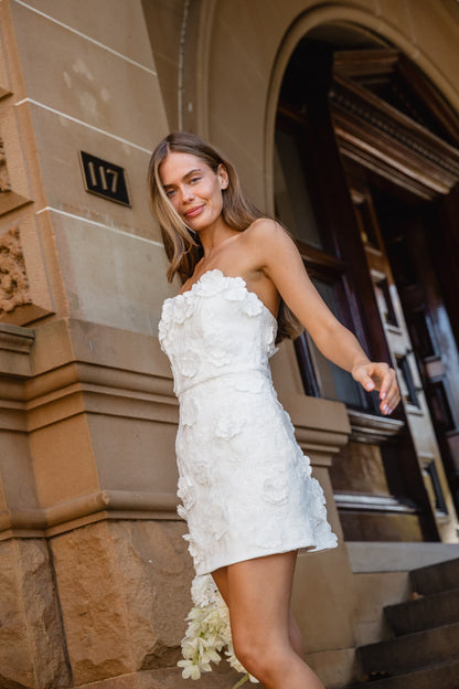Elliatt Lorina Gown - White