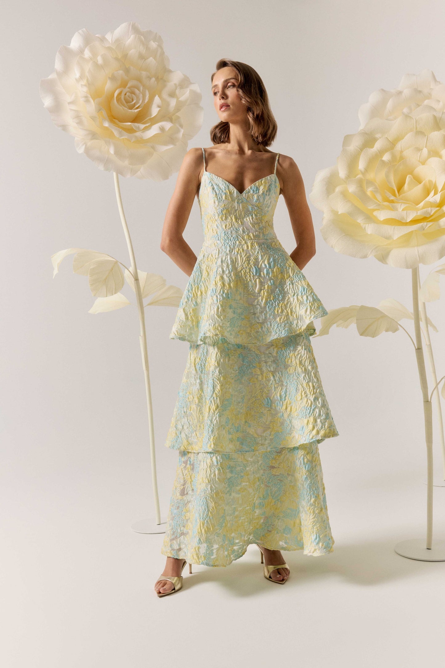 Elliatt Penelope Tiered Gown