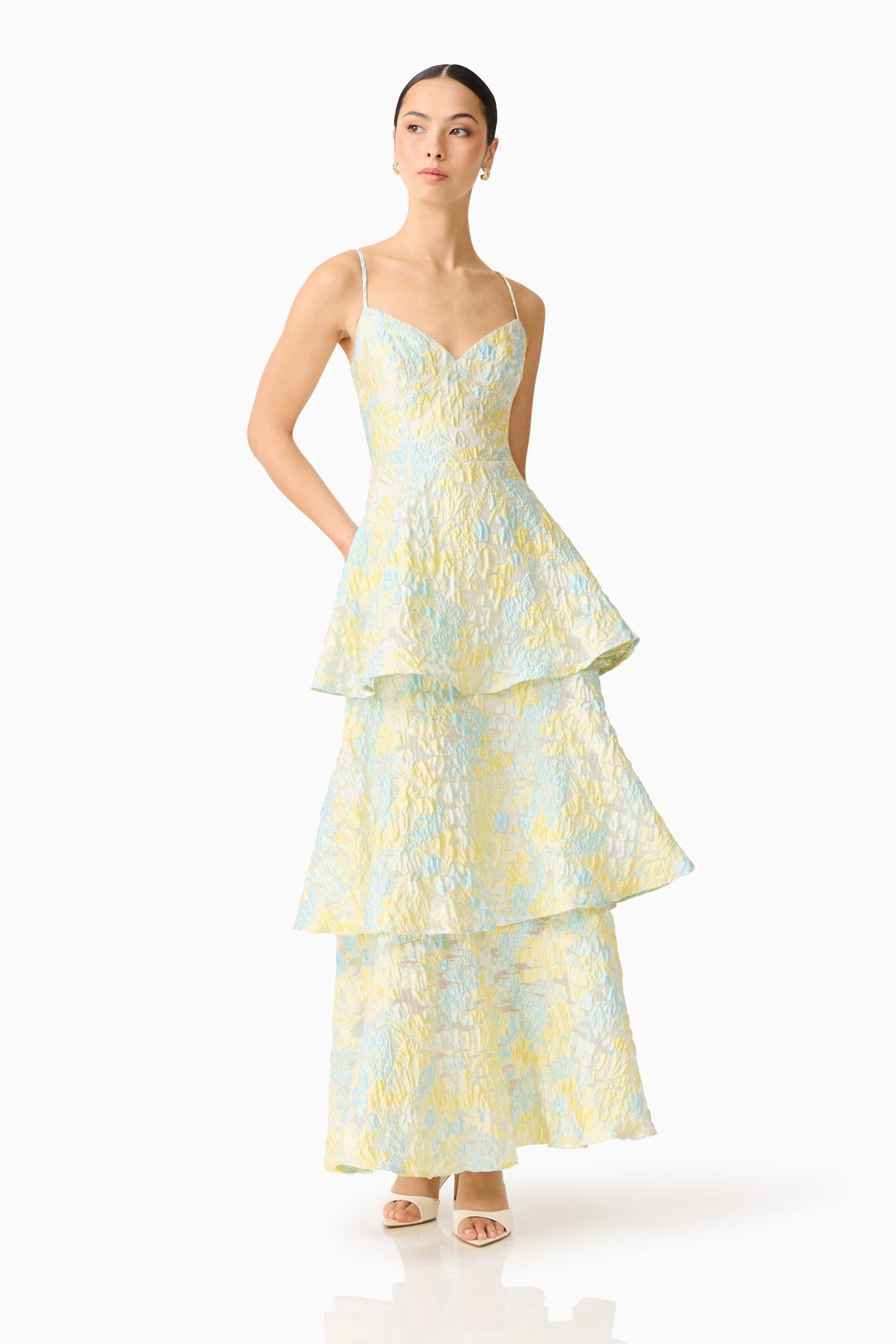 Elliatt Penelope Tiered Gown