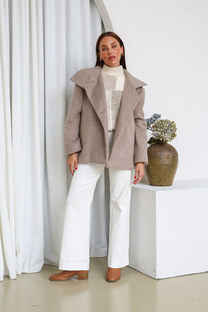 Dani Coat - Mocha