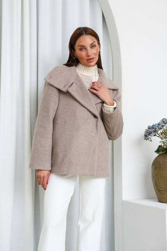 Dani Coat - Mocha