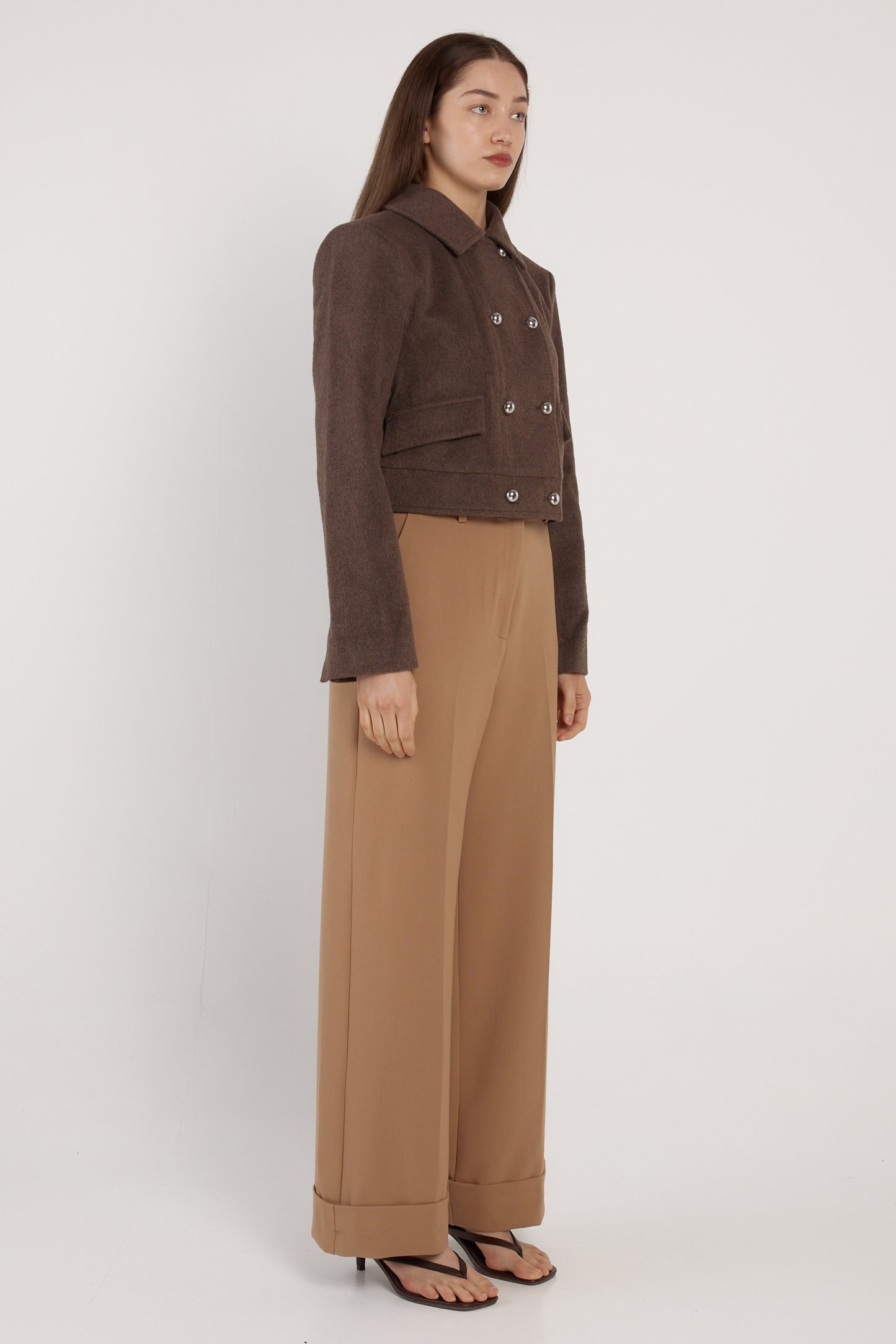 Fate & Becker Elka Wide Leg Pant - Camel