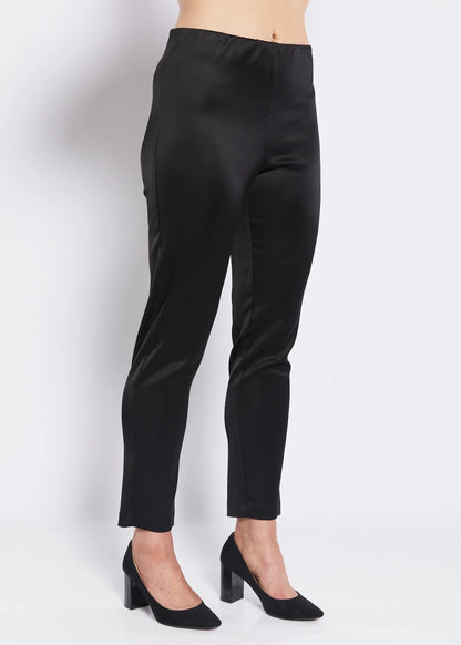 Philosophy Aust. Madonna Stretch Satin Pant - Black