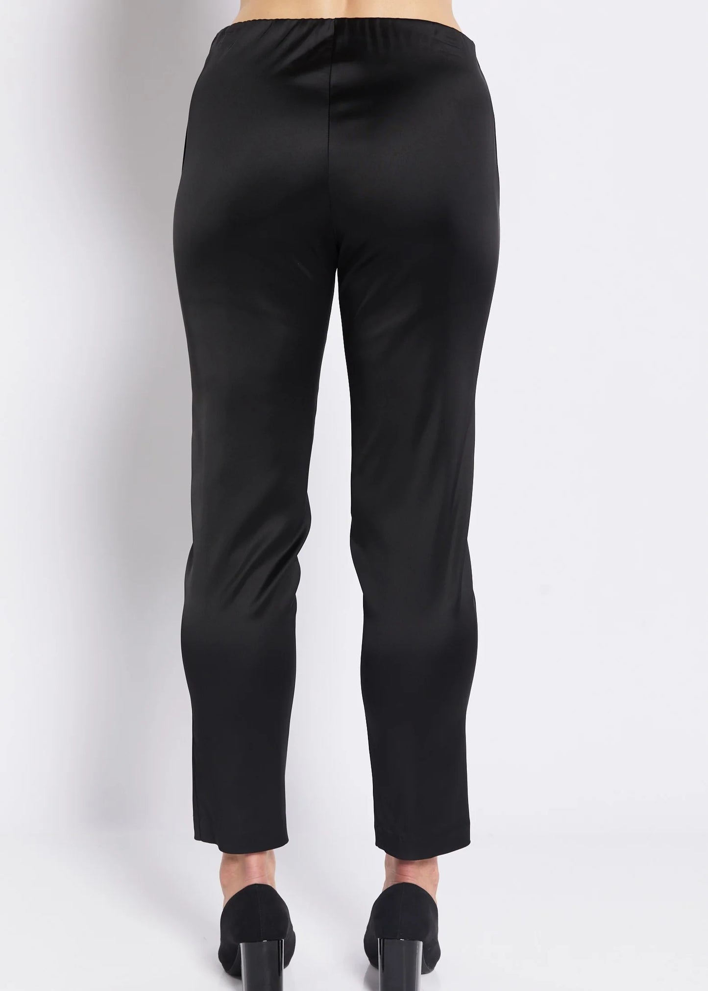 Philosophy Aust. Madonna Stretch Satin Pant - Black