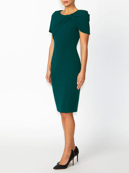 Anthea Crawford Juno Dress - Dark Teal