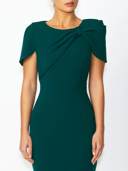 Anthea Crawford Juno Dress - Dark Teal