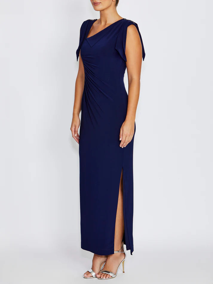 Anthea Crawford Hebe Gown- Navy