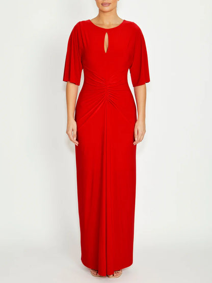 Anthea Crawford Eden Vermilion Jersey Gown COMING SOON