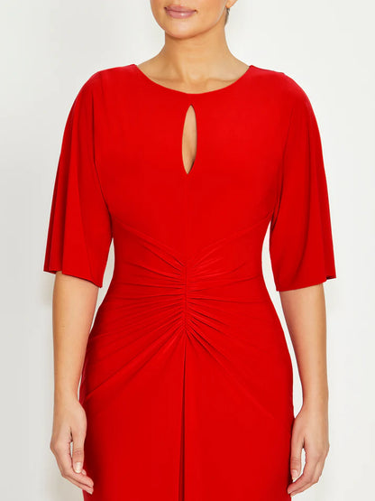 Anthea Crawford Eden Vermilion Jersey Gown COMING SOON
