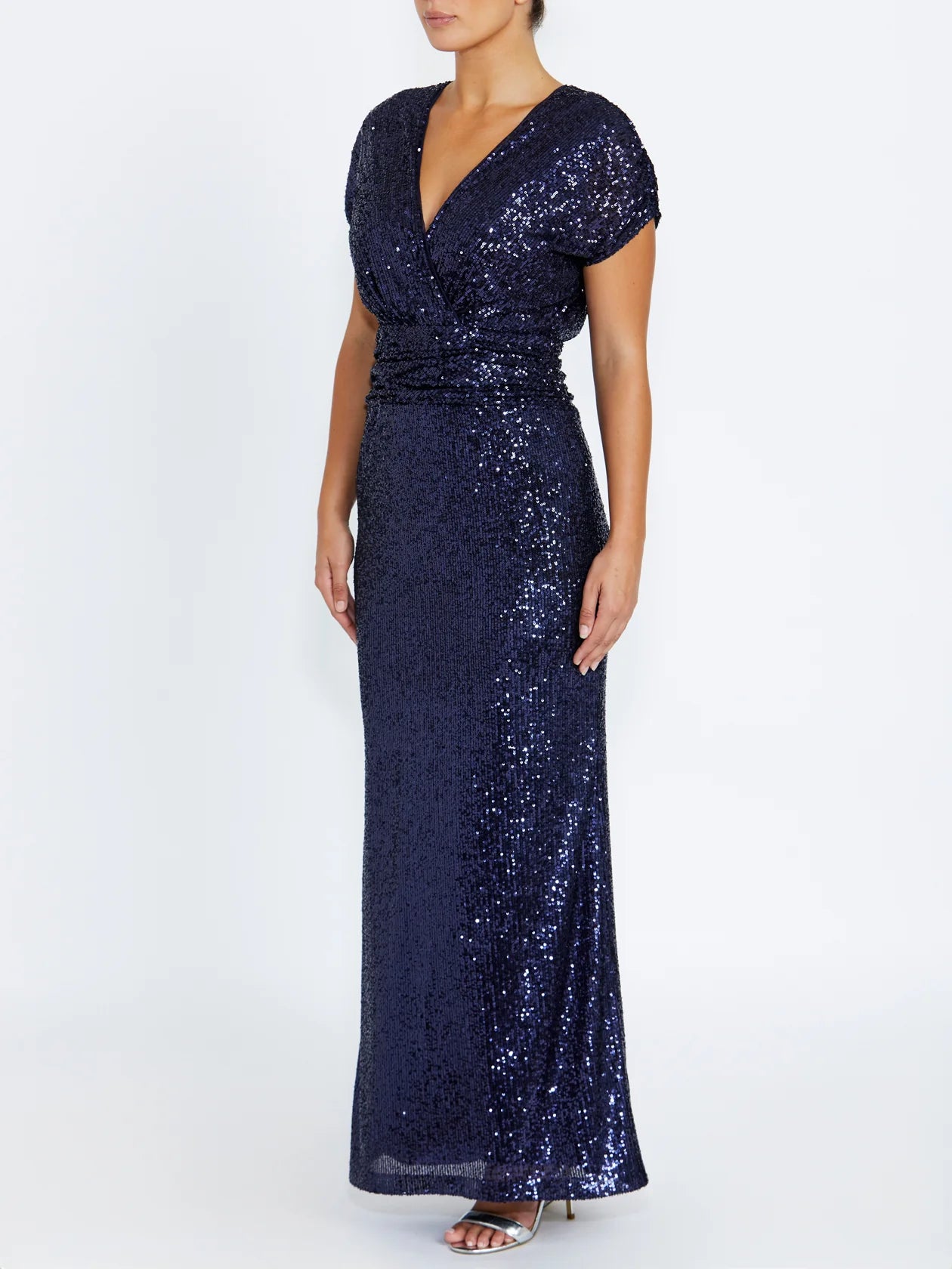 Anthea Crawford Calista Gown - Navy