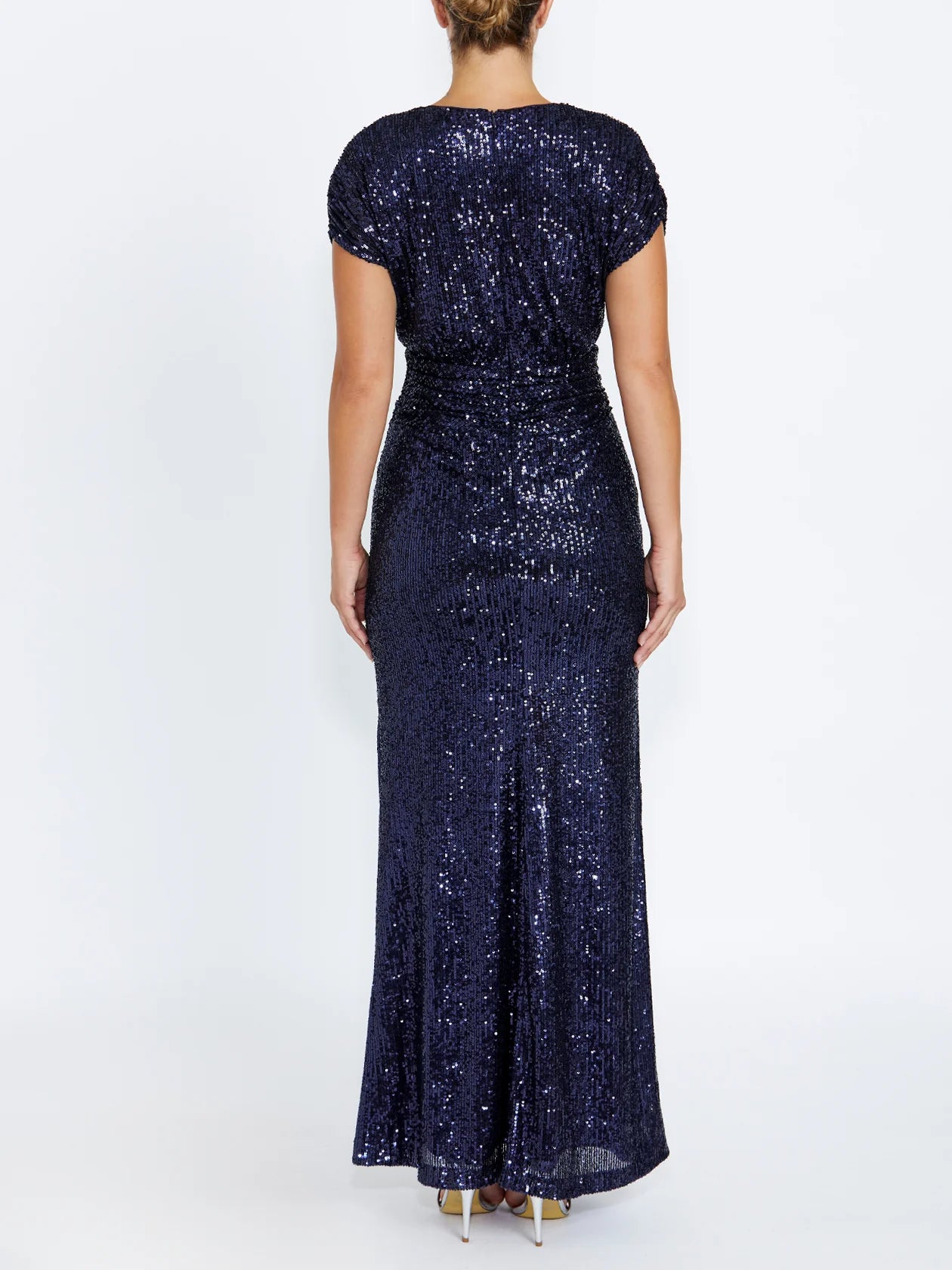 Anthea Crawford Calista Gown - Navy