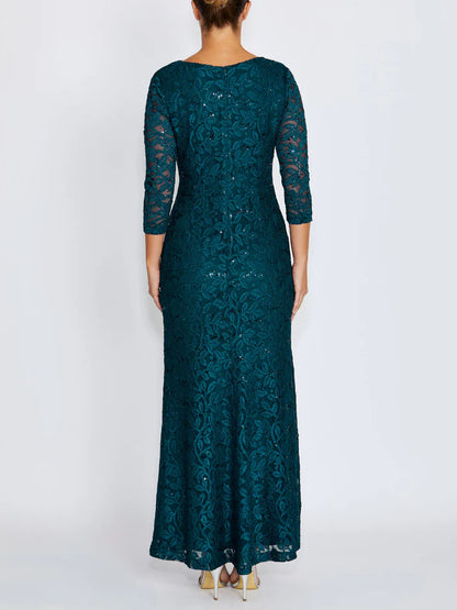 Anthea Crawford Leighton Gown - Teal