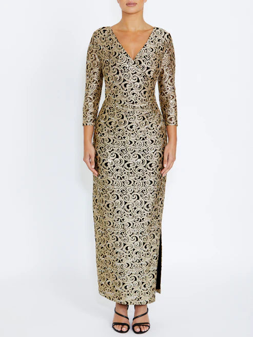 Anthea Crawford Aurelia Gown - Gold