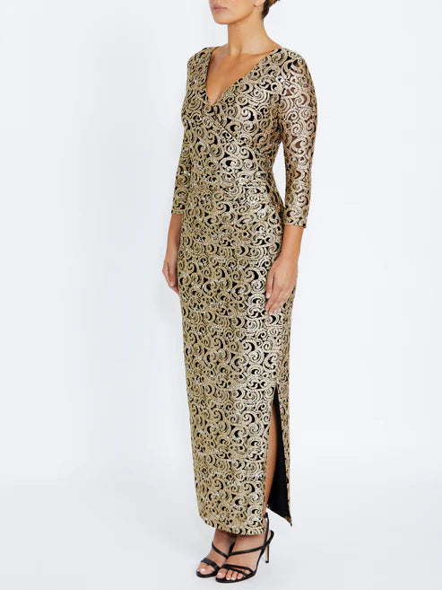 Anthea Crawford Aurelia Gown - Gold