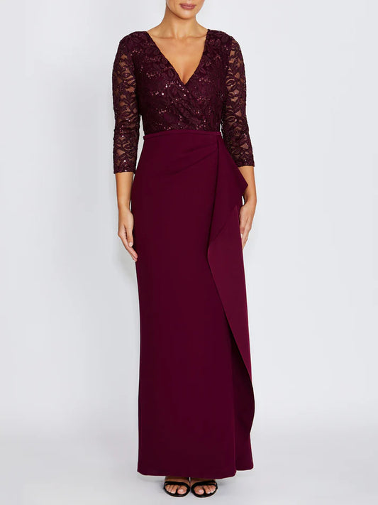 Anthea Crawford Lyndal Gown - Wine