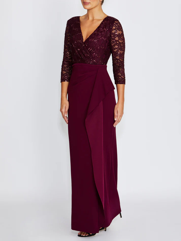 Anthea Crawford Lyndal Gown - Wine
