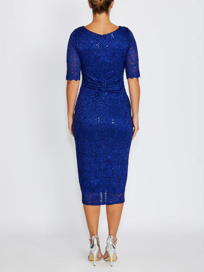 Anthea Crawford Nina Cocktail Dress - Periwinkle Blue