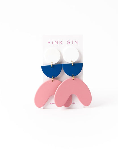 Pink Gin Adele Earrings