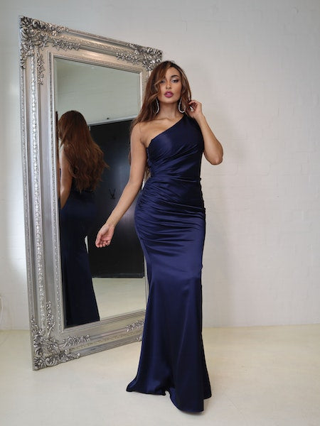 JP101 Formal Gown - Midnight Blue