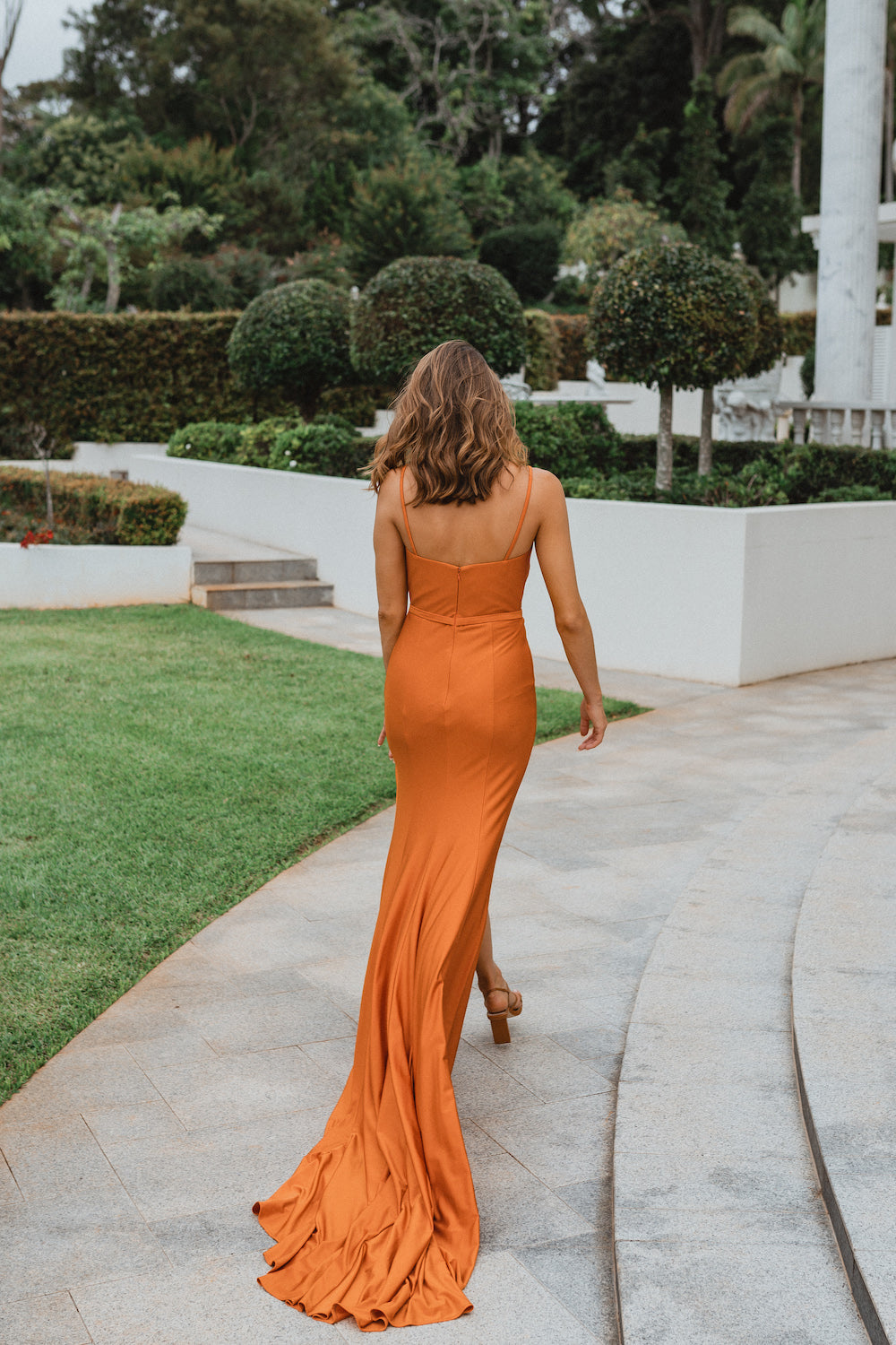 Tania Olsen Designs PO900 Manila Dress - Burnt Orange