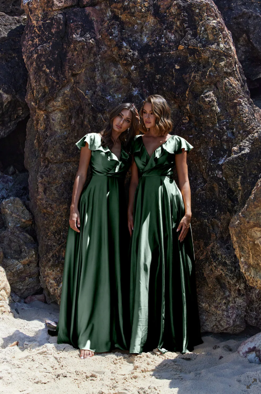 Tania Olsen Designs TO882 Petal Dress - Emerald