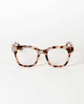 Stella + Gemma Kendra Magnifying Reading Glasses - Light Tort