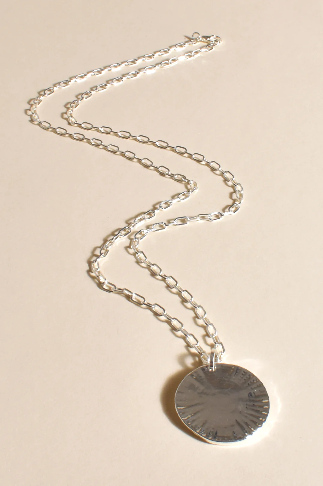 Adorne Seaside Pendant Necklace - Silver